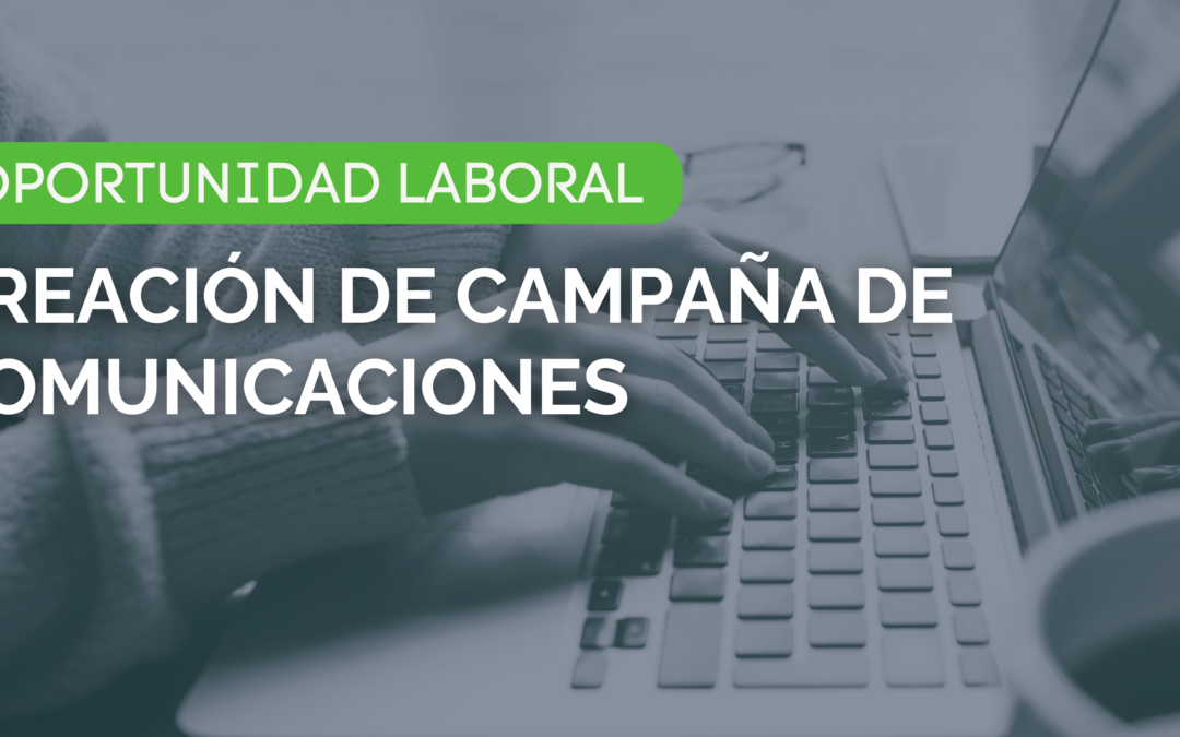 Consultoría: Creación de campaña de comunicaciones