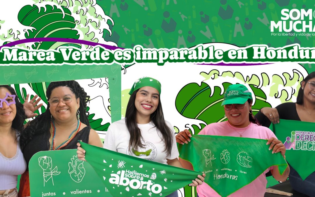 🌊💚¡La Marea Verde es Imparable en Honduras! ​¡De Norte a Sur! Honduras en Clave Derecho a Decidir 2025